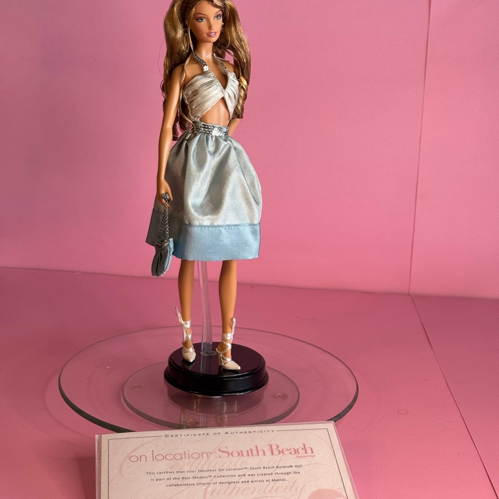 Barbie on location South Beach 2006